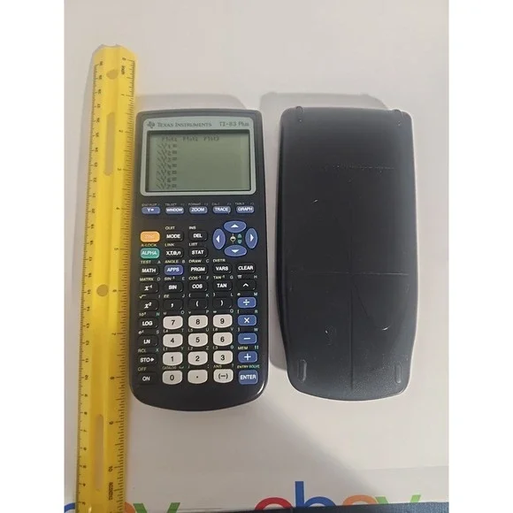 Texas Instruments TI-83 Plus Graphing Calculator - Black (83PL/TBL/1L1/A)