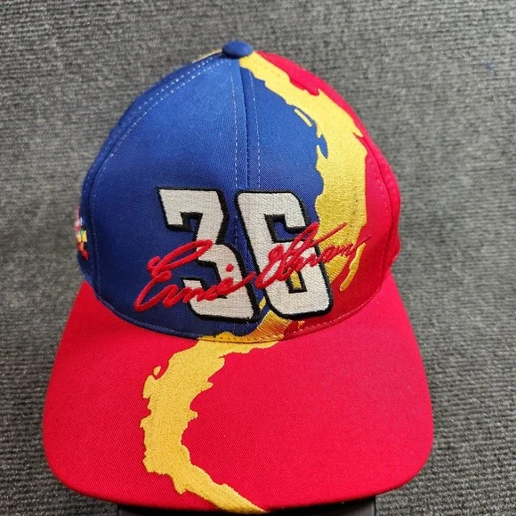 Vintage Nascar Hat Snapback Splash Ernie Irvan Skittles Cap 90s Racing
