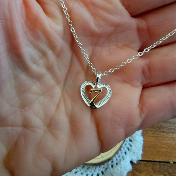 DMM Silver tone 7 necklace