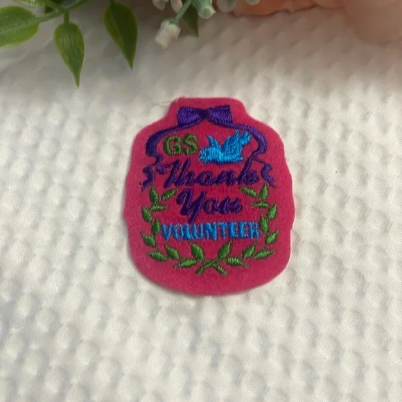 GS Thank You Volunteer - GSA activity fun patch