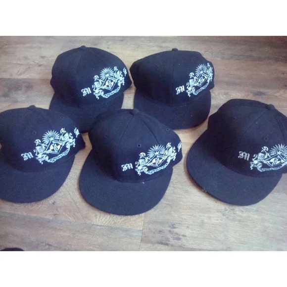 5 HATS MACHINEHEAD‎ METAL WHOLESALE LOT HATS 00S Y2K VINTAGE FITTED