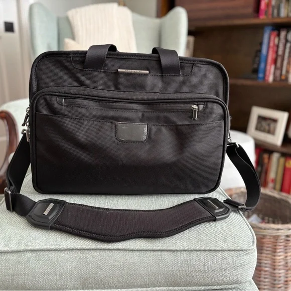 Briggs and Riley Large Expandable Briefcase