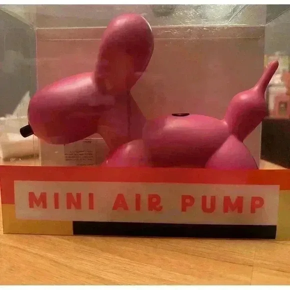 Target Bullseye Playground Pink Balloon‎ Dog Mini Air Pump 9