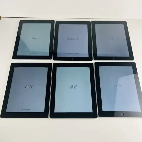 Apple iPad A1458 (5 pcs) A1395 (1) Parts & Repair Bundle Read Lot of 6, READ