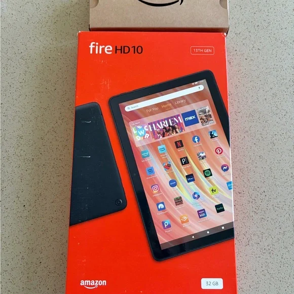 Amazon Fire HD 10 Tablet (newest model). 10.1” vibrant full HD screen