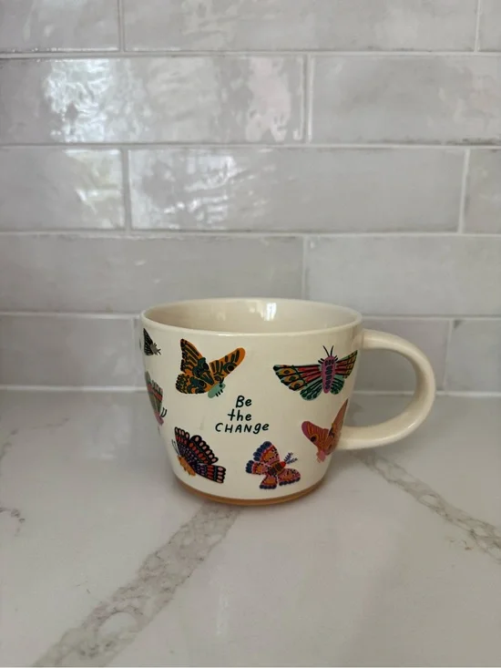 Target butterfly mug
