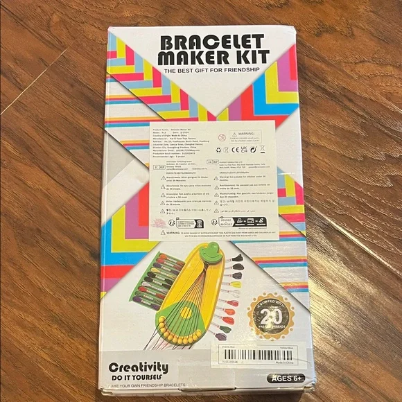 New in Box Colorful Bracelet Maker Kit