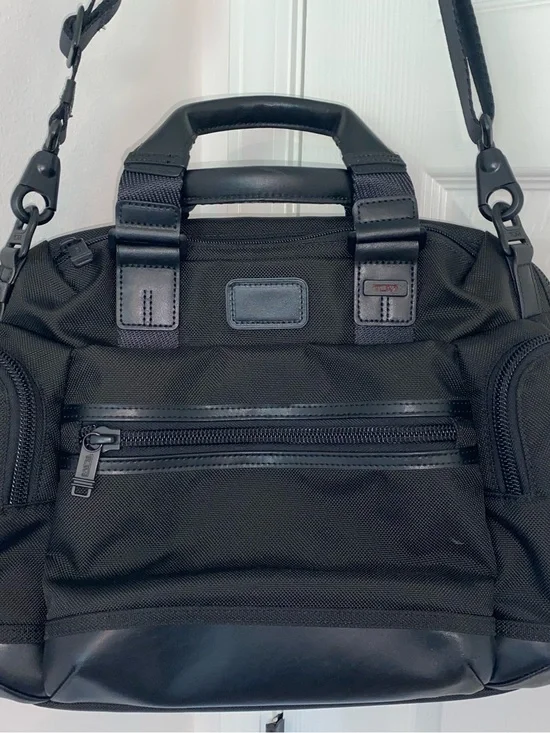 TUMI Alpha Bravo Briefcase with Laptop Compartment.