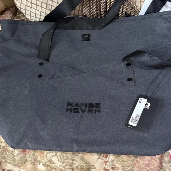 Charcoal Zippered Tote Bag by OGIO