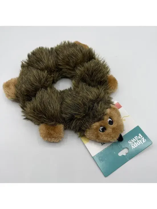 ZippyPaws Loopy Squeaker Plush Squeak Toys Dog Toy Hedgehog ZP134 Zippy Paws