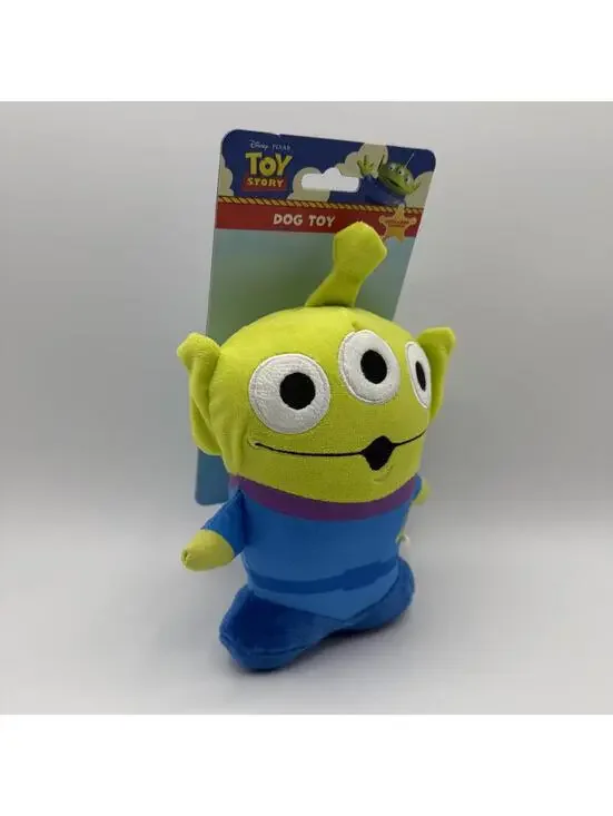 Dog Toy Squeaker Plush Disney Pixar Toy Story Little Green Men Soft Doll Squeaky