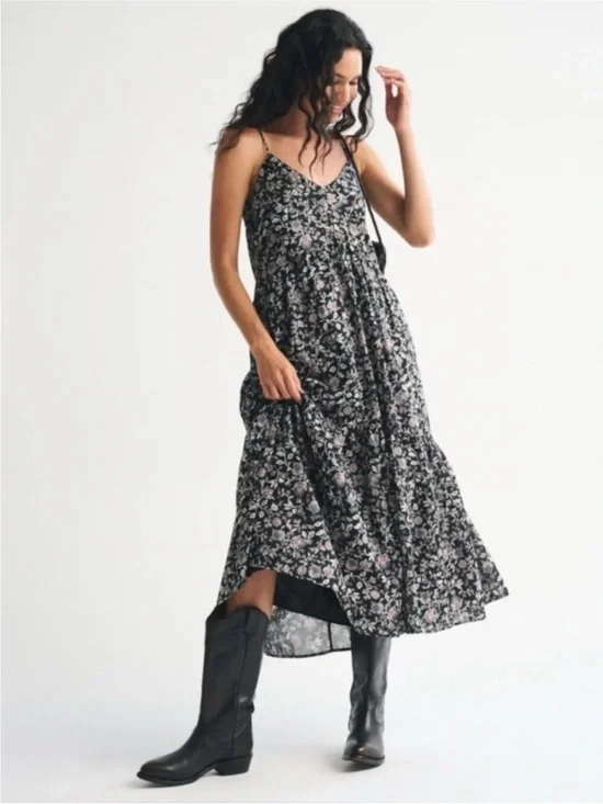 Abercrombie & Fitch Floral Maxi Dress