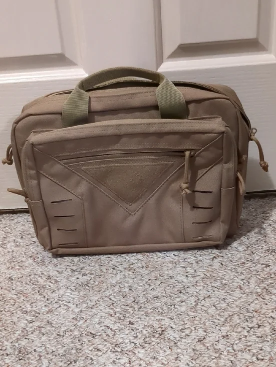 Tactical Utility Carry Bag in Coyote Brown - Men's Travel & Everyday Organizer
