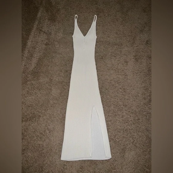 Abercrombie & Fitch White Maxi Dress
