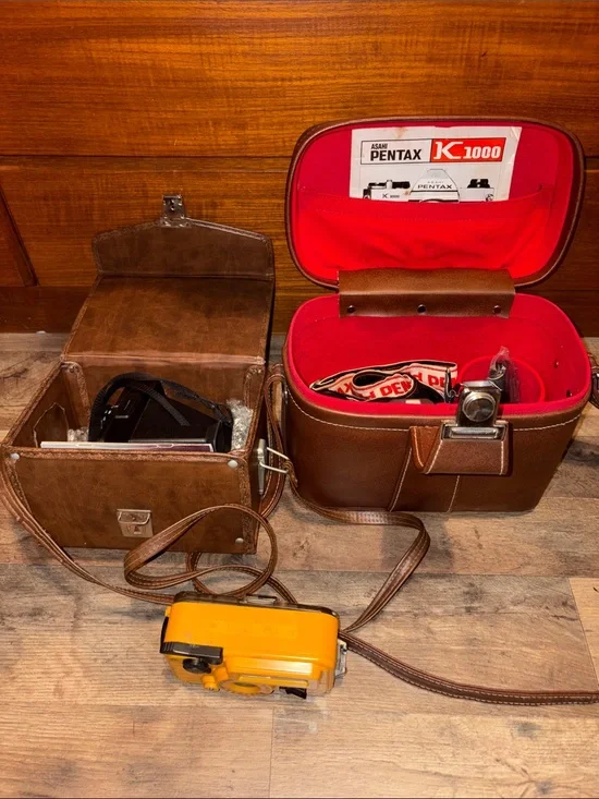 Vintage Camera Bundle Deal of 3 Pentax & Polaroid + Waterproof Camera