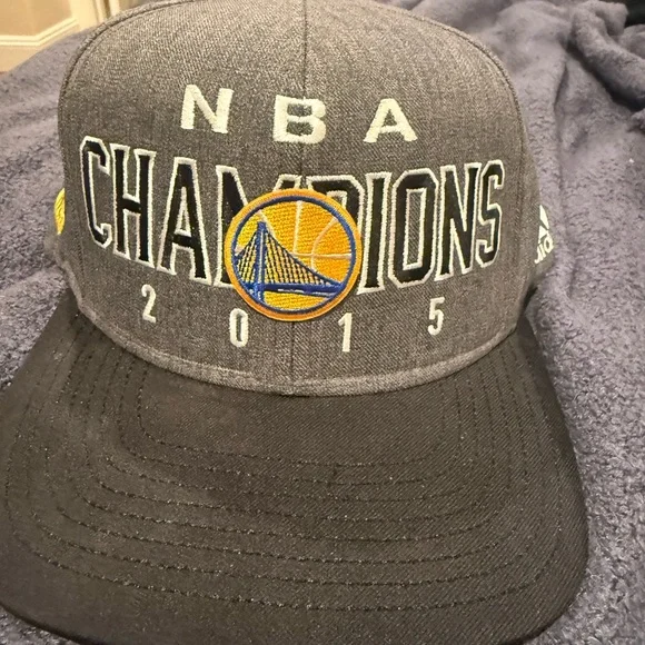 2015 Golden State Warriors NBA Champions Hatp