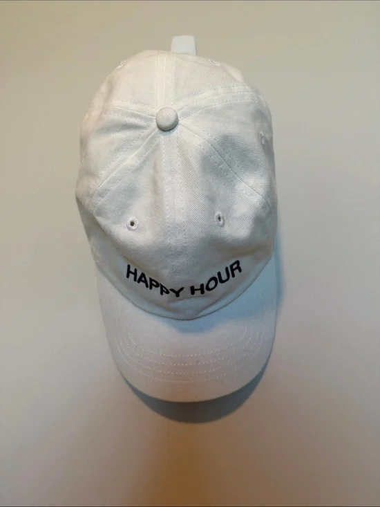 Z-supply Happy Hour White Baseball Cap