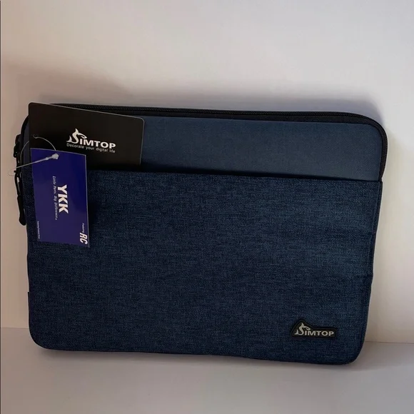 NWT Navy Blue Men's Laptop or iPad Sleeve.
