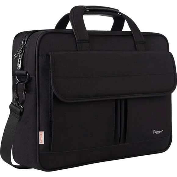 Laptop Bag 15.6 Inch Business Briefcase Men Women Water Resistant Messenger