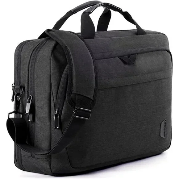 17.3 Inch Laptop Bag Business Briefcase Lockable Computer Bag Work Bag Men Women