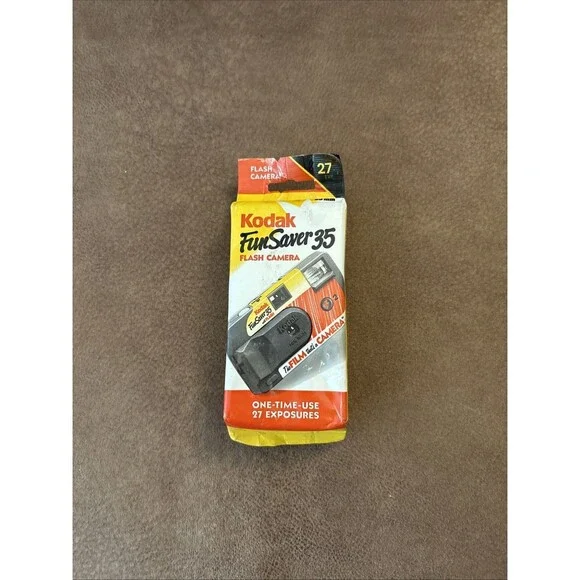 Kodak FunSaver Disposable 35mm Film Camera (27 Exposures) New In Sealed Package