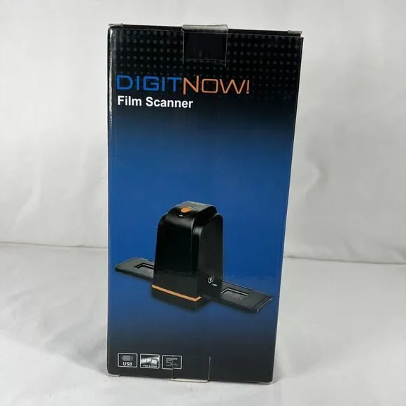 DIGITNOW Film Scanner Converts Film and Slides to Digital Images New in Open Box