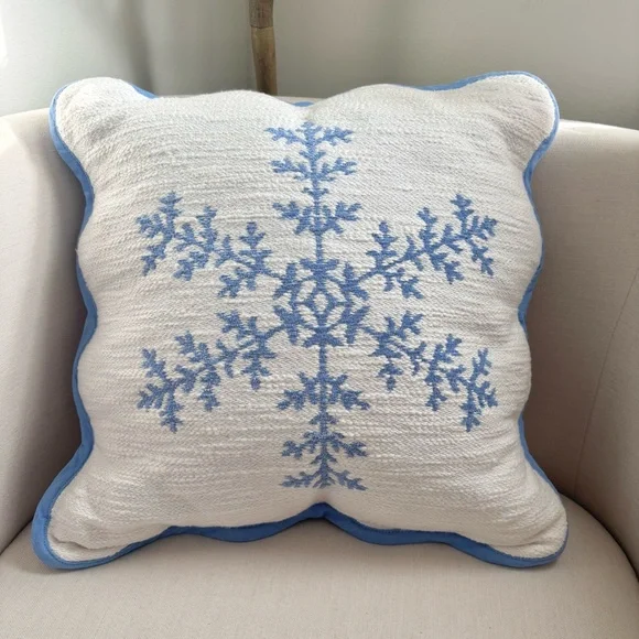 Target Threshold Snowflake Pillow