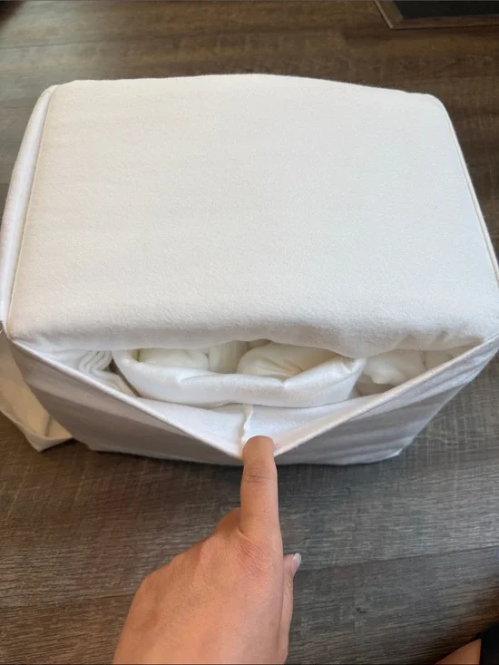 Ultra Soft Flannel Sheet Set King in White Threshold Target 100% Cotton UNUSED