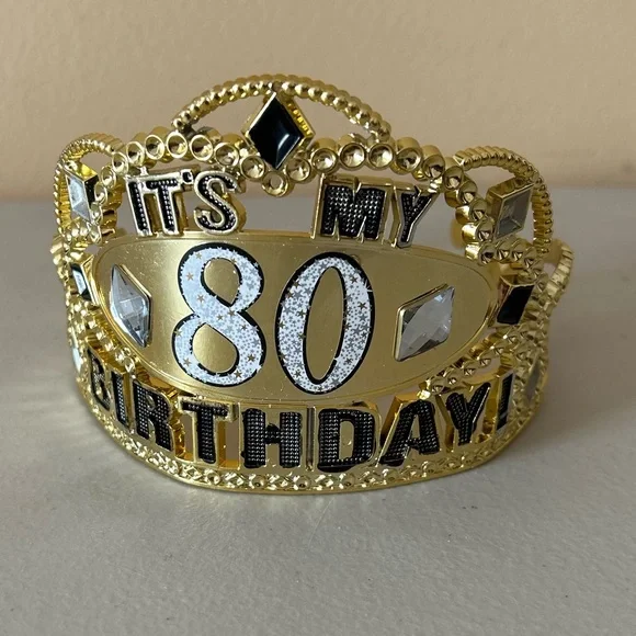 80th Birthday Tiara