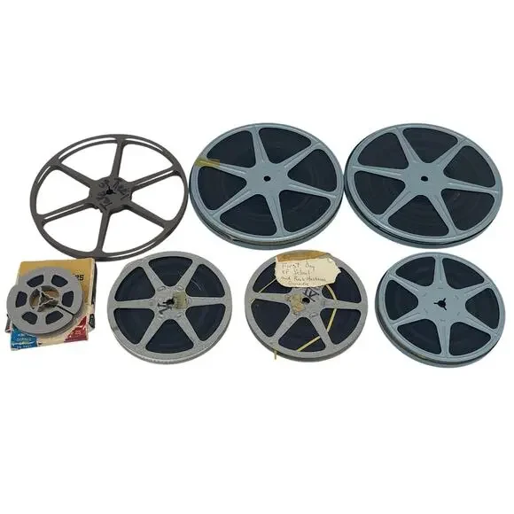 Vintage 8mm Home Movie Film Reel Lot 7 Reels Films Estate Find
