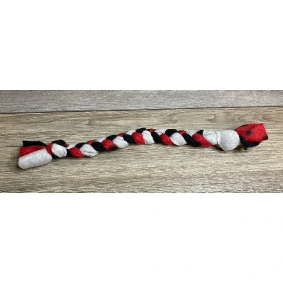 Handmade Fleece Dog Rope Chew Toy 14