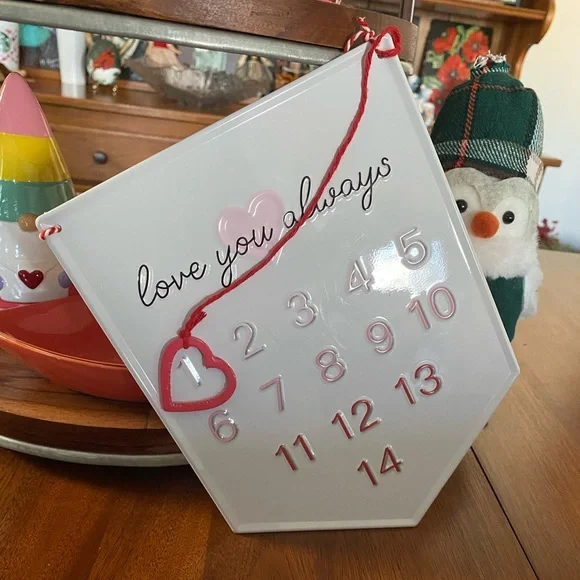 Target Bullseye Countdown Metal Sign