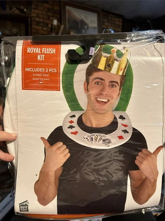 Royal Flush Kit Party Costume - Green and Gold
