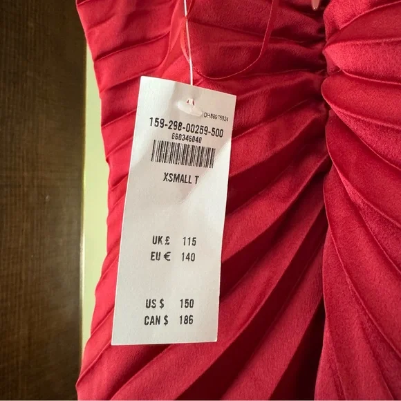 The A&F Giselle Sunburst Pleated Maxi Dress