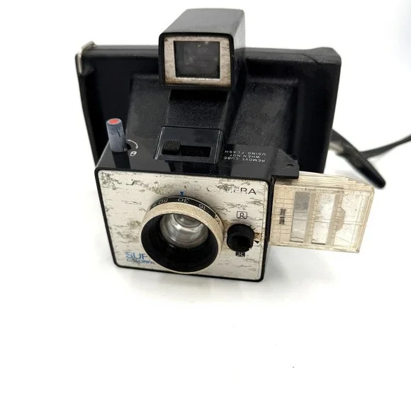Polaroid Super Colorpack Instant Land Camera Vintage 1970s Home DECOR/UNTESTED