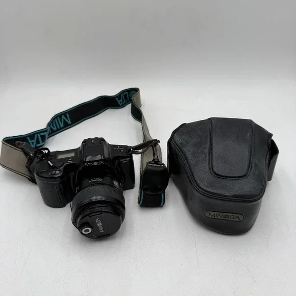 Minolta Maxxum 3Xi 35mm SLR Film Camera AF 28-80 Lens Tested No Battery