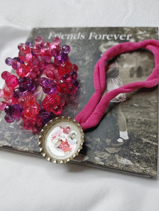 KIDS BRACELET BUNDLE, HOT PINK