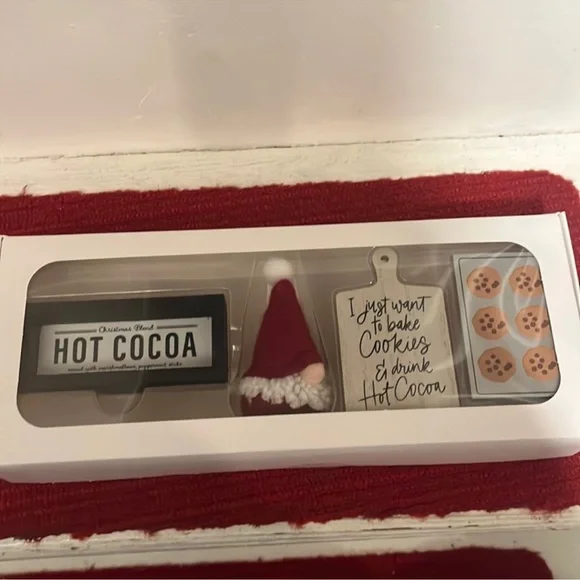 Target tiered tray Christmas decor set