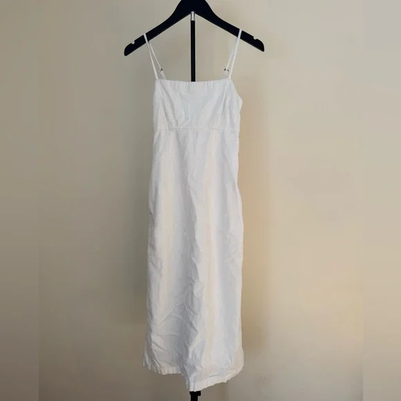 Abercrombie & Fitch White Maxi Dress
