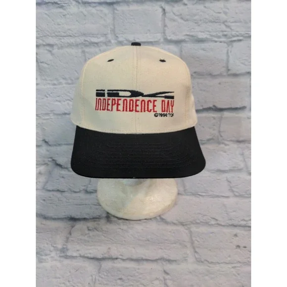 Independence Day ID4 1996 Will Smith Film Production Promo Hat Vtg Original #6