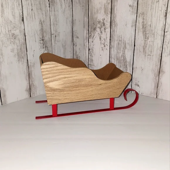 Target BP Bullseye Sleigh Christmas Decor