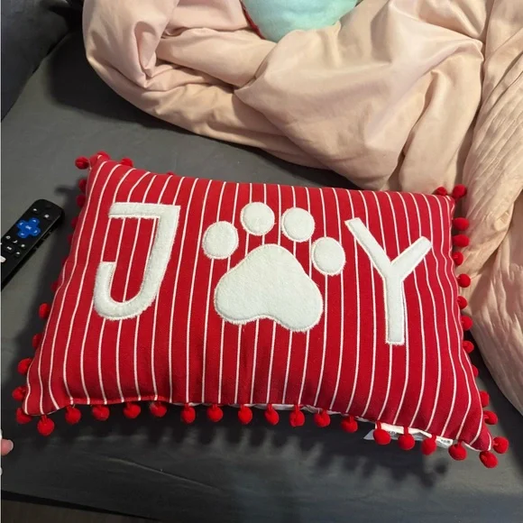 NWT Target’s “Joy” animal paw pillow