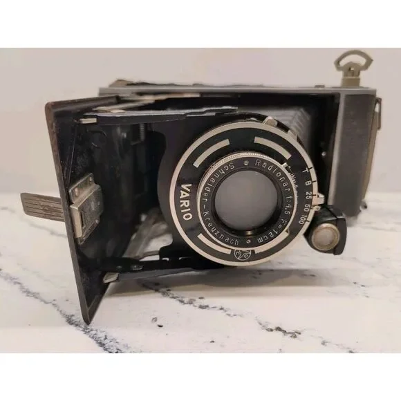 Vintage Vario Folding Camera AGC Schneider-Kreuznach‎ Radionar *untested*