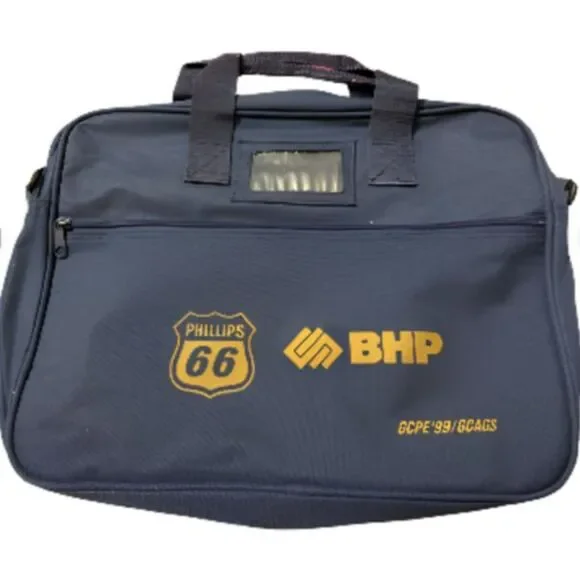 Vintage Phillips 66 BHP GCPE ’99 / GCAGS Laptop Bag – Brand New