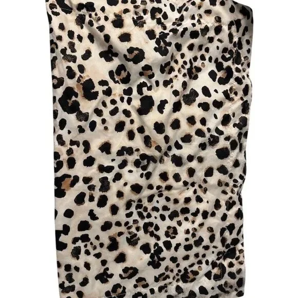 Betsy Johnson Comforter Set Queen Leopard Print Reversible w/ 2 Shams