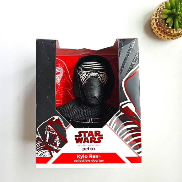 Star Wars Collectible Dog Toy, Kylo Ren Plush NEW In Box 8
