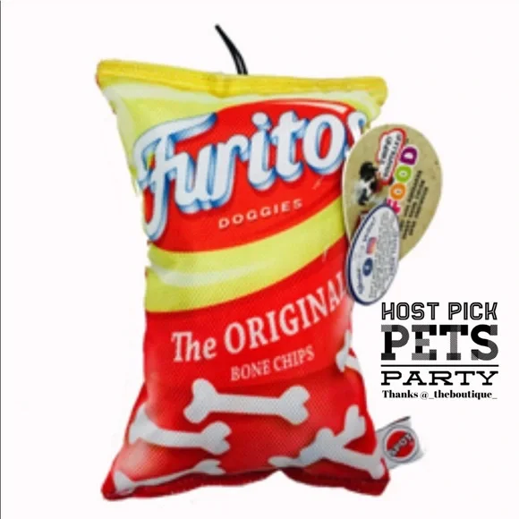 🆕 Spot Fun Foods Furiotos (Fritos) Chips Dog Toy