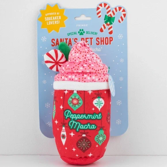 🆕 Fringe Studio Peppermint Mocha Dog Toy