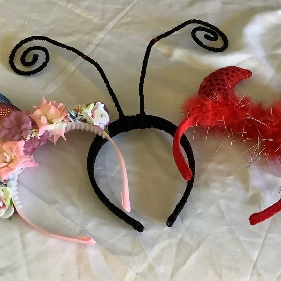 Set of 3 Halloween costume headbands