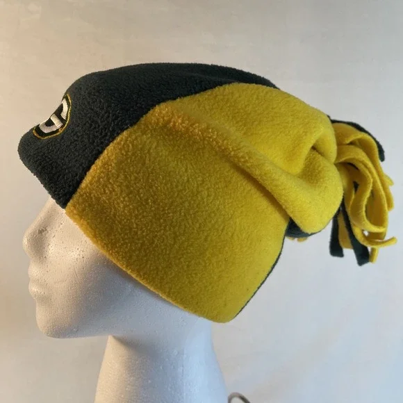 Vintage Green Bay Packers Game Day Fleece‎ Tassel Jester Hat One Size